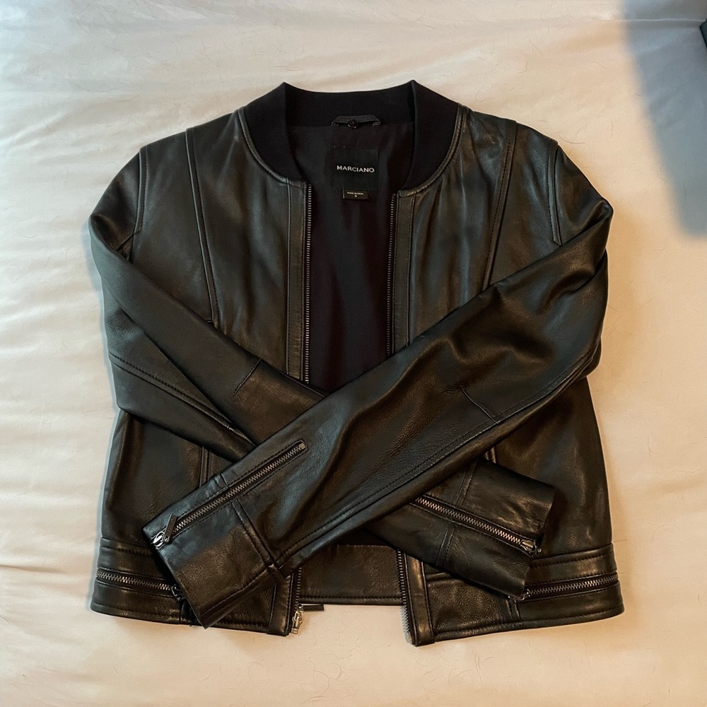 100% lambskin leather jacket